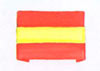 Складывание полотняной салфетки форма "Испания". Фото