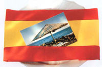 Складывание полотняной салфетки форма "Испания". Фото